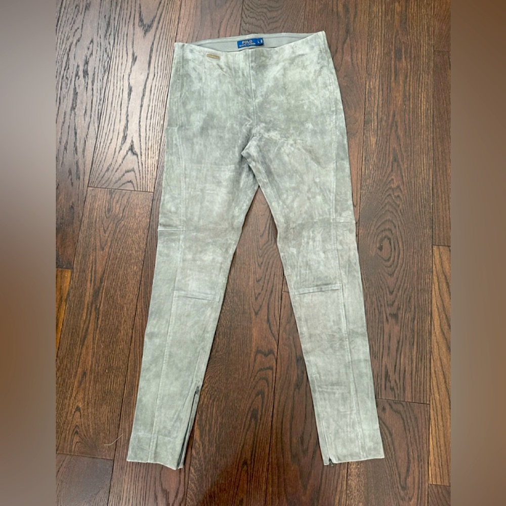 Polo Ralph Lauren suade pull on pants